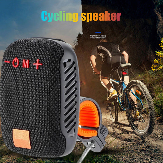 🎵 Altifalante Bluetooth Vanntett para bicicletas com suporte
