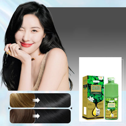 🌿💇‍♀️ Coloração em espuma à base de plantas e de longa duração — cuidado suave para o couro cabeludo sensível, sem aquele cheiro forte a química. Conta com uma fragrância frutada que permanece até 96 horas! 🎨✅