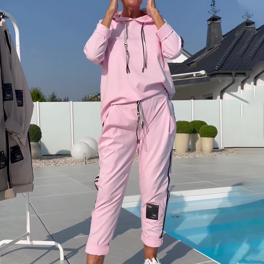 🎊2025 Neue Produkte👗🌟Damen Hoodie & Jogger-Hose 2-teiliges Casual-Set 🌟