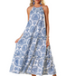 Vestidos femininos largos e encantadores com estampados arrojados