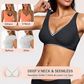 💗ÚLTIMO DIA - COMPRE 1 E GANHE 1 GRÁTIS💗✨Sutiã push-up sem costuras, com decote em V profundo e sem aro