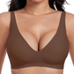 💗ÚLTIMO DIA - COMPRE 1 E GANHE 1 GRÁTIS💗✨Sutiã push-up sem costuras, com decote em V profundo e sem aro