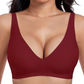 💗ÚLTIMO DIA - COMPRE 1 E GANHE 1 GRÁTIS💗✨Sutiã push-up sem costuras, com decote em V profundo e sem aro