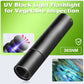 🛡️Lanterna UV Black Light para inspeção de vegetais
