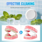 🦷Pastilhas Efervescentes para Limpeza de Contenções e Próteses Dentárias