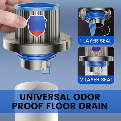 🔥PROMOÇÃO IMPERDÍVEL🔥Ralo de Piso Universal Anti-Odores