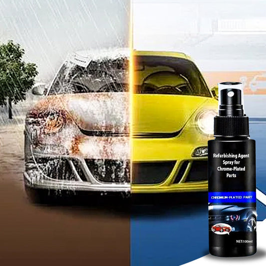 🔥 ÚLTIMO DIA - COMPRE 1 E GANHE 1 GRÁTIS 🔥 Spray restaurador para peças cromadas
