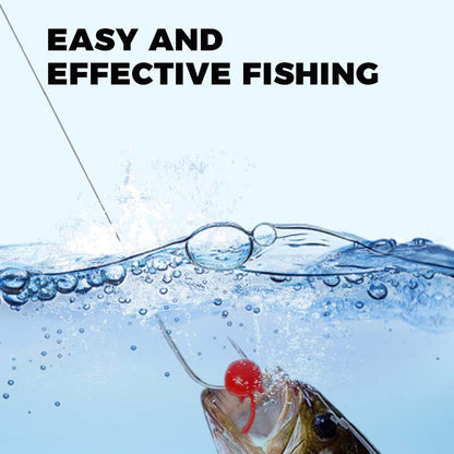 🦈Isca Artificial Flexível e Flutuante Tipo Minhoca para Pesca - Caixa de 260 Iscas🎣