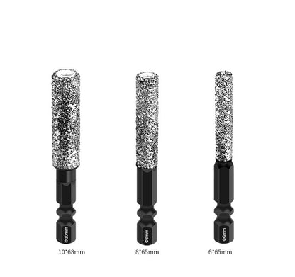 Perfurador a seco para soldadura com haste hexagonal 2 em 1, especializado na abertura de orifícios