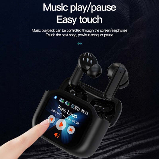 Auriculares Compactos com Controlo Tátil e Tradução por IA