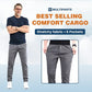 🔥Promoção de Ano Novo: Apenas 34,99€!! ⚡Mais de 50.000 unidades vendidas! 🔥Calça cargo multifuncional – resistente, altamente elástica e com vários bolsos.