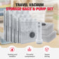 🔥ÚLTIMO DIA DE PROMOÇÃO - 50% DE DESCONTO 🔥Conjunto de Sacos a Vácuo para Viagem e Bomba Portátil