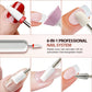 Kit portátil recarregável 6 em 1 para perfuração de unhas