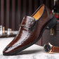 🐊👞 Sapatos de couro confortáveis e luxuosos para homem🔥✨