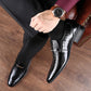 🐊👞 Sapatos de couro confortáveis e luxuosos para homem🔥✨
