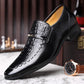🐊👞 Sapatos de couro confortáveis e luxuosos para homem🔥✨