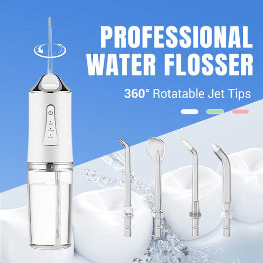 ⏳ Promoção por tempo limitado! ⏰ Irrigador oral portátil – Irrigador de água! 💧🦷