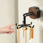 ☀️Suporte para utensílios de cozinha com gancho giratório 360°
