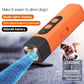 🐕 50% DE DESCONTO AGORA! ✨ REPELENTE PORTÁTIL PARA CÃES - Tecnologia ultrassônica e LED estroboscópico, recarregável e à prova d'água, seguro e humanitário para atividades ao ar livre 🛡️🔦