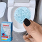 🍋 COMPRE 1 E GANHE 1 GRÁTIS! ✨ Pastilhas de limpeza para sanitas com aroma a limão - Remoção efervescente de manchas com frescura e proteção antibacteriana durante 7 dias 💦🚽