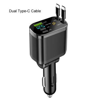 🚗 50% OFF! ✨ Fast charger for your car with starry sky ambient lighting – modern and practical 🌟