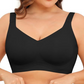 👙Sutiãs Jelly para mulher: sutiã sem costuras, com efeito push-up, sem aros, cobertura total, tamanho grande, confortável, com bom apoio, sutiã desportivo tipo t-shirt