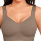 👙Sutiãs Jelly para mulher: sutiã sem costuras, com efeito push-up, sem aros, cobertura total, tamanho grande, confortável, com bom apoio, sutiã desportivo tipo t-shirt