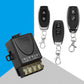 Kit de interruptor e recetor de controlo remoto sem fios, sem necessidade de cablagem
