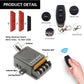 Kit de interruptor e recetor de controlo remoto sem fios, sem necessidade de cablagem