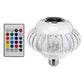 Lâmpada LED RGB com altifalante Bluetooth e comando à distância