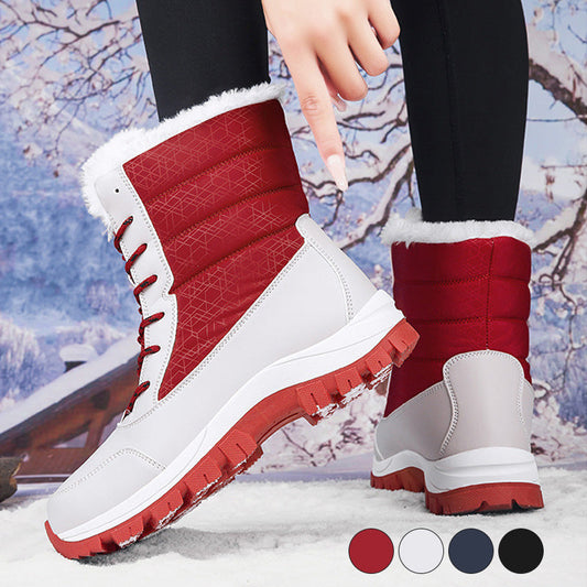 📢 56% de desconto!!!🔥 Botas de inverno impermeáveis e ultraquentes para mulher – elegantes, antiderrapantes e respiráveis! ❄️👢
