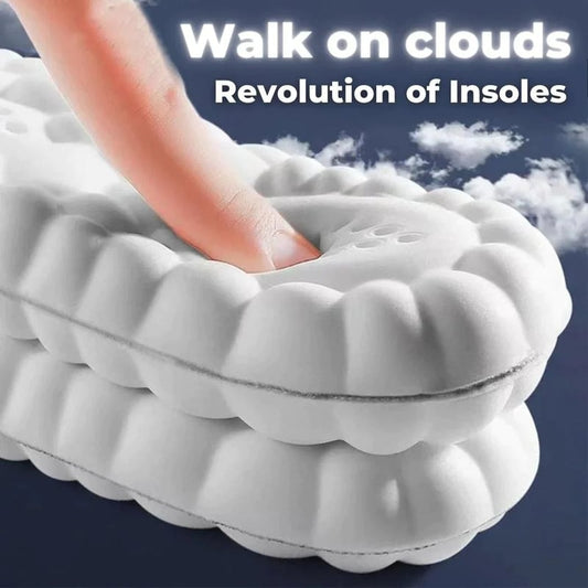 🔥 Compre 2, ganhe 1! – Palmilhas 5D Cloud: Conforto Absoluto, Amortecimento Instantâneo e Apoio Ergonómico 👣✨