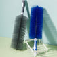 🧹 Escova em forma de leque para remover o pó | Chega aos cantos • Antiestática