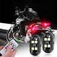 📢📢50% DESCONTO!!⏰⏰Luz de aviso LED portátil para automóvel com comando