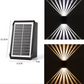 ⏳Oferta por tempo limitado: 50% de desconto⏰ Conjunto de luminárias de parede solares, à prova de água, para exteriores💡