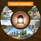 🎁 50% DE DESCONTO! 💡 LUZ SOLAR DE PAREDE - Sensor de movimento e à prova de intempéries, funcionamento automático do anoitecer ao amanhecer, fácil instalação para jardins e caminhos 🌟🛒