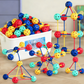 🧩 Conjunto de bastões geométricos 3D encaixáveis para crianças