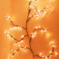 ⏳Desconto de 50% por tempo limitado⏰Luzes decorativas com motivos florais🌸💡