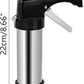 Stainless Steel Cookie Pres with 13 Discs & 8 Nozzles