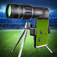 Telescópio monocular profissional de alta potência, alta definição e baixa luminosidade, 16X52