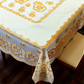 Manta de mesa impermeável em PVC com relevo