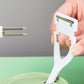 🔥Oferta especial de Ano Novo: 50% DE DESCONTO🎉Descascador de frutas com estrutura extensível e manivela manual🍎🥝🔪