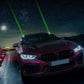 🚗 50% DESCONTO POR TEMPO LIMITADO! 🔦 Luz de Alerta Laser para Segurança Veicular – Alta Visibilidade, À Prova de Água, Carregamento USB-C ⚡