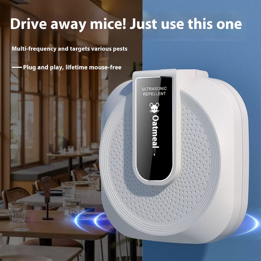 O repelente ultrassónico anti-barcos e ratos é potente - tecnologia inteligente de 360°