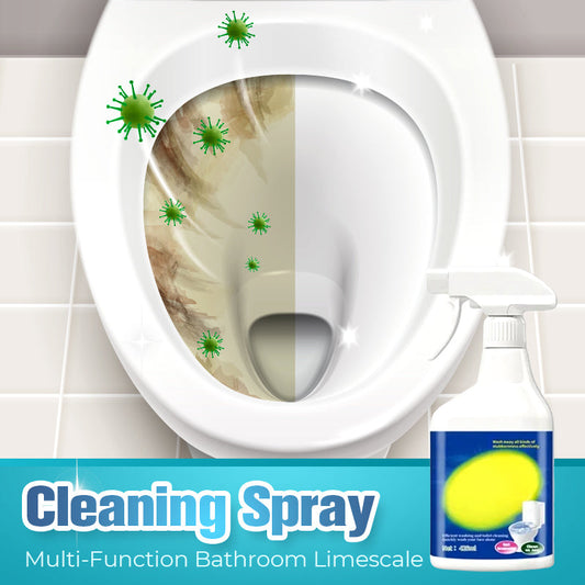 📢📢50% DESCONTO!! ⏰Spray multifuncional para limpeza de calcário em casas de banho