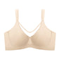 🏆 💐Soutien feminino elegante, transparente e com cobertura total, tamanho plus size