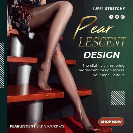 🔥COMPRE 1 E GANHE 1 GRÁTIS🔥Meias de seda perolizadas Meias de nylon sensuais