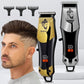 ⏳Promoção por tempo limitado⏰ Máquina de cortar cabelo elétrica multifuncional para homem – Lâminas de precisão, recarregável e de qualidade profissional para uso doméstico ✂️