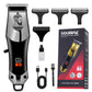 ⏳Promoção por tempo limitado⏰ Máquina de cortar cabelo elétrica multifuncional para homem – Lâminas de precisão, recarregável e de qualidade profissional para uso doméstico ✂️