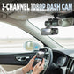 ✨2026 New Arrival 50%OFF🔥3-Channel 1080P Dash Cam📹